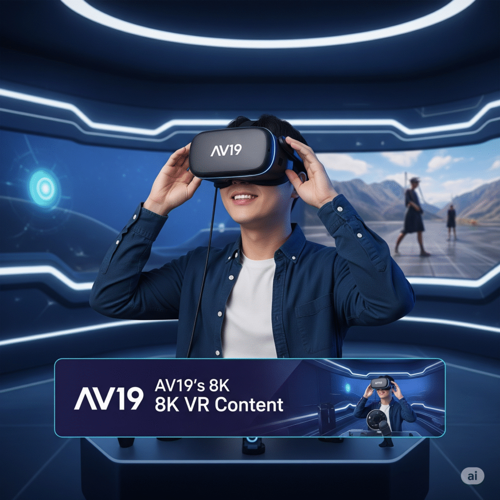AV19에서 제공하는 VR 및 8K 스트리밍