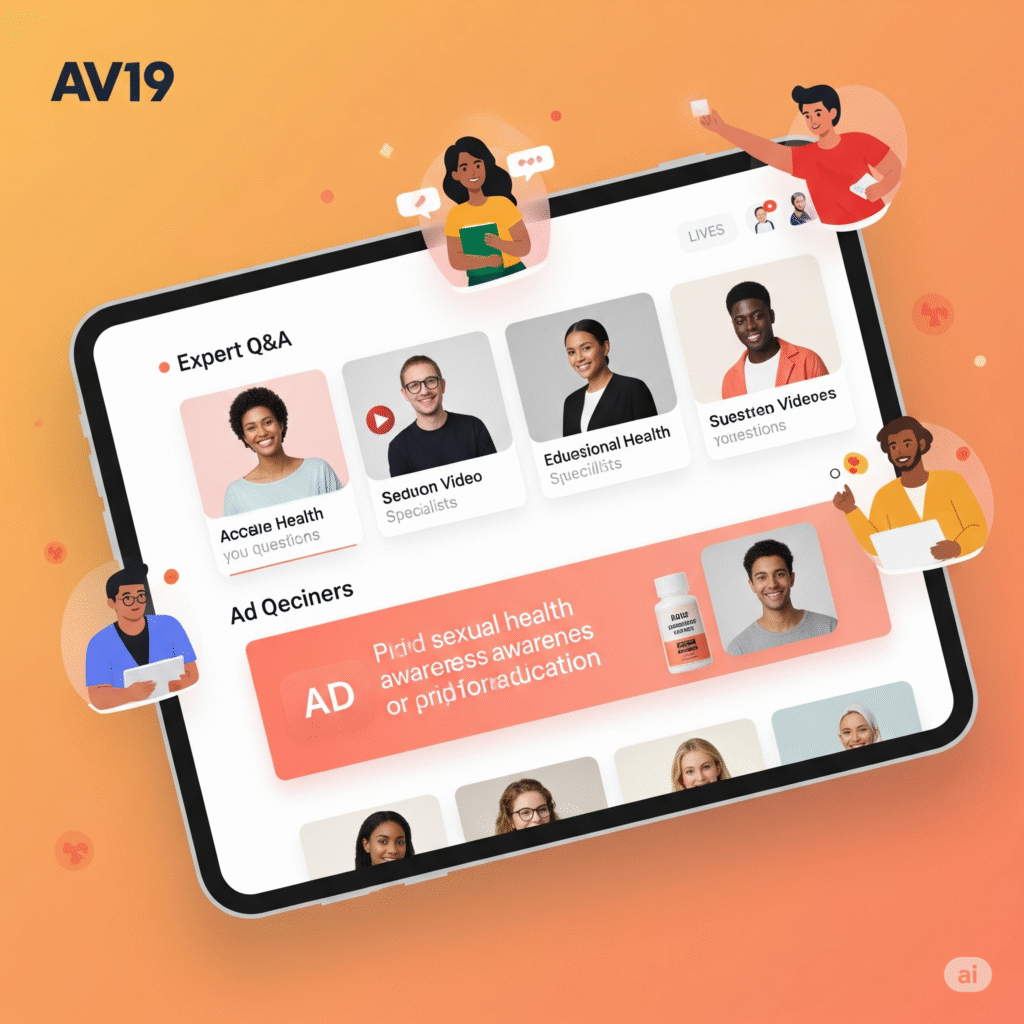 AV19 성 건강 교육 콘텐츠