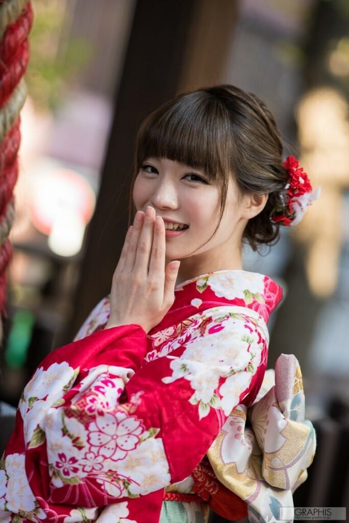 스즈무라 아이리 기모노